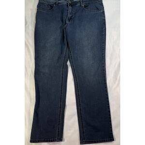 Buffalo‎ Jeans Mens 38x30 Blue Denim Axel Slim Stretch Straight Leg David Bitton